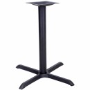 Flash Furniture 30'' x 30'' Restaurant Table X-Base with 3'' Table Height Column [XU-T3030-GG] width=