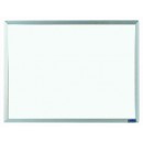 Aarco AW1824  Economy Series White Melamine Markerboard with Aluminum Frame 18" x 24" width=