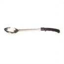 Winco BHSP-11 Slotted Basting Spoon with Stop Hook, 11" width=