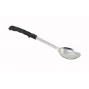 Winco BHOP-13 Solid Basting Spoon with Stop Hook, 13" width=