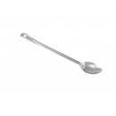 Winco BSPT-18 Perforated Basting Spoon with Stainless Steel Handle, 18 width=