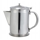 Winco BS-64 Stainless Steel Beverage Server with Cover 64 oz. width=
