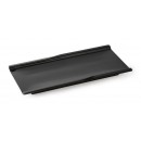 GET Enterprises 140-BK Black Elegance Rectangular Plate, 9-1/2"x 4-3/4"(1 Dozen) width=