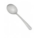Winco 0014-04 Dominion Bouillon Spoon, Heavy Weight, 18/0 Stainless Steel   (1 Dozen) width=