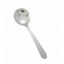 Winco 0012-04 Windsor Bouillon Spoon,  Heavy Weight, 18/0 Stainless Steel (1 Dozen) width=
