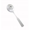 Winco 0025-04 Houston Bouillon Spoon, Heavy Weight, 18/0 Stainless Steel (1 Dozen) width=