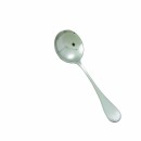 Winco 0037-04 Venice Bouillon Spoon, Extra Heavy, 18/8 Stainless Steel (1 Dozen) width=