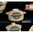 Thunder Group 3503J Wei Miso Bowl with Lid 12 oz. (6 Pieces) width=