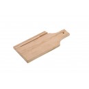 Winco WCB-125 Wooden Bread and Cheese Board width=