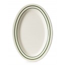 GET Enterprises OP-215-EM Emerald Oval Platter, 11-1/2"x 8"(2 Dozen) width=