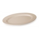 GET Enterprises M-4020-S Tahoe Sandstone Melamine Oval Platter, 14"x 10"(1 Dozen) width=