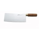 Winco KC-101 Chinese Cleaver with Wooden Handle, 3-1/2" Blade width=