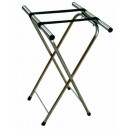 Aarco CTS Chrome Folding Tray Stand width=