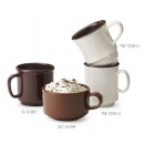 GET Enterprises S-12-BR Ultraware Brown Coffee Mug, 12 oz. (2 Dozen) width=