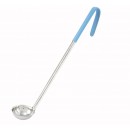 Winco LDC-05 Color-Coded Ladle with Teal Handle 1/2 oz. width=