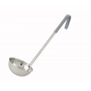 Winco LDC-12 Color-Coded Ladle with Gray Handle 12 oz. width=