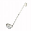 Winco LDC-3 Color-Coded Ladle with Ivory Handle 3 oz. width=