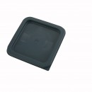 Winco PECC-24 Green Cover for 2 and 4 Qt. Square Storage Containers width=