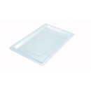 Winco PFSH-C Cover, For Polyware Food Storage Box, 12" x 18" width=