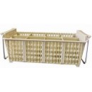 Winco PCB-8 8-Compartment Cutlery Basket with Handle width=