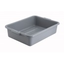 Winco PL-5G Grey Dish Box, 5" width=