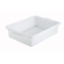 Winco PL-5W White Dish Box, 5" width=