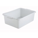 Winco PL-7W White Dish Box, 7" width=