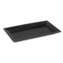 GET Enterprises ML-111-BK Bake and Brew Black Rectangular Display Tray, 13"x 21-1/2"(3 Pieces) width=