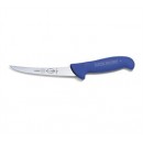 FDick 8298215-01 Ergogrip Curved Semi-Flexible Boning Knife with Black Handle,  6" Blade width=