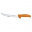 FDick-8242521-53-Ergogrip-Breaking-Knife-with-Orange-Handle---8-quot--Blade