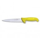 FDick 8200715-02 Ergogrip Sticking Knife with Yellow Handle,  6" Blade width=