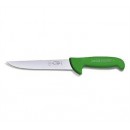 FDick 8200618-09 Ergogrip Sticking Knife with Green Handle 7" Blade width=