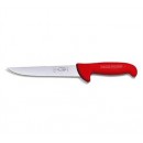 FDick 8200618-03 Ergogrip Sticking Knife with Red Handle,  7" Blade width=