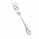 Winco 0036-11 Deluxe Pearl  European Table Fork, Extra Heavy Weight, 18/8 Stainless Steel  (1 Dozen) width=
