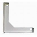 Aarco EXB6 Extension Brackets 6" for Projection Screen MSP or APS width=