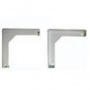 Aarco EXB6S Security Extension Brackets 6" for Projection Screen MSP or APS width=