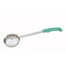 Winco FPS-4 Green One Piece Solid Food Portioner, 4 oz. width=