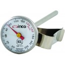 Winco TMT-FT1 Dial Type Frothing Thermometer with Clip width=