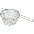 Winco FBR-9 Round Wire Fry Basket, 9" width=