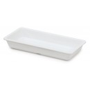GET Enterprises ML-121-W Milano White Entr�e Dish, 16 oz. (1 Dozen) width=