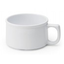 GET Enterprises BF-080-W Diamond White Melamine Mug, 11 oz. (2 Dozen) width=