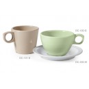 GET Enterprises DC-100-IR SuperMel Ironstone Ovide Cup, 7-1/2 oz. (4 Dozen) width=