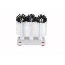 Winco GWB-3 Glass Washer Brush with Plastic Base, Set of 3 width=