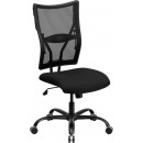 Flash Furniture HERCULES Series 400 lb. Capacity Big & Tall Black Mesh Office Chair [WL-5029SYG-GG] width=