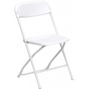 Flash Furniture HERCULES Series 800 lb. Capacity Premium White Plastic Folding Chair [LE-L-3-WHITE-GG] width=