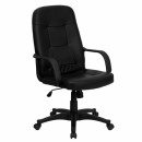 Flash Furniture High Back Black Glove Vinyl Executive Office Chair [H8021-GG] width=