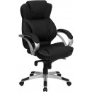 Flash Furniture High Back Black Leather Flash Furniture Contemporary Office Chair [H-9626L-2-GG] width=