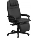 Flash Furniture High Back Black Leather Executive Reclining Office Chair [BT-70172-BK-GG] width=