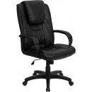 Flash Furniture High Back Black Leather Executive Office Chair [GO-5301BSPEC-CH-BK-LEA-GG] width=