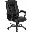 Flash Furniture High Back Black Leather Executive Office Chair [GO-7194B-BK-GG] width=